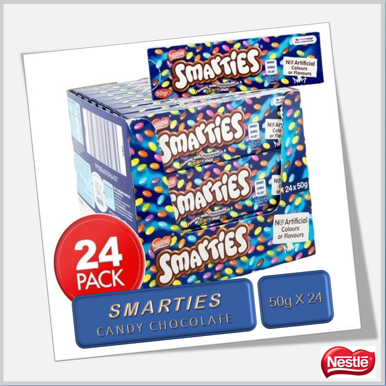 Nestle Smarties chocolate 50gX24
