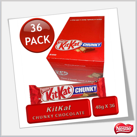 Nestle KitKat Chunky 48g x 36 Pack