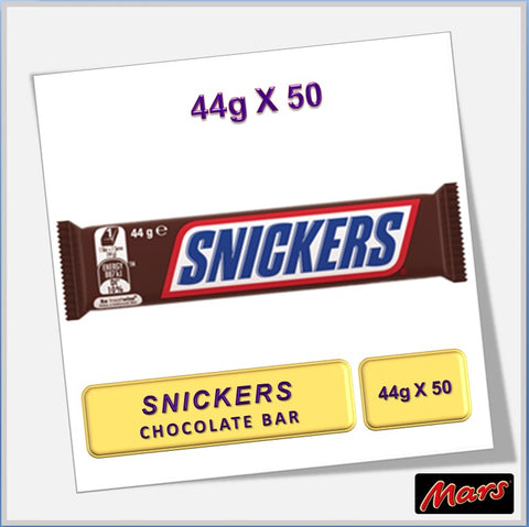 Snickers Bar 44g X 50