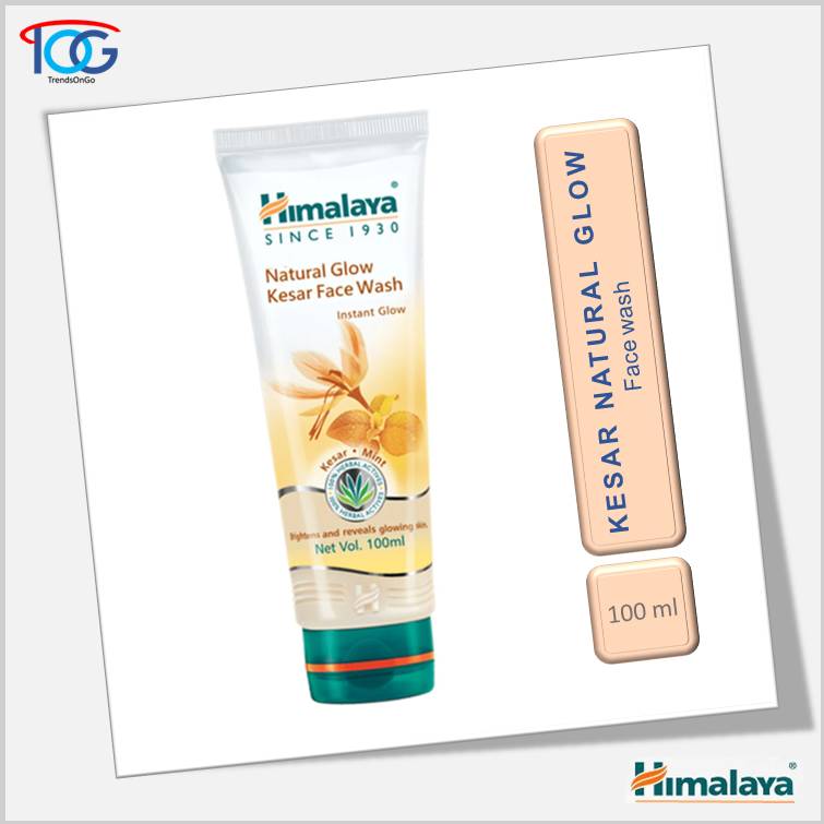 Kesar Natural Glow Face Wash - Himalaya 100ml