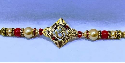 Rakhi Bracelet in Ethnic Design-Ohm