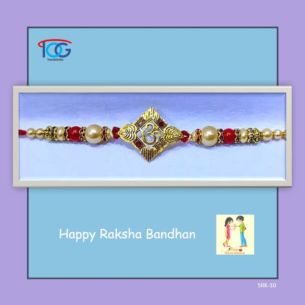 Rakhi Bracelet in Ethnic Design-Ohm