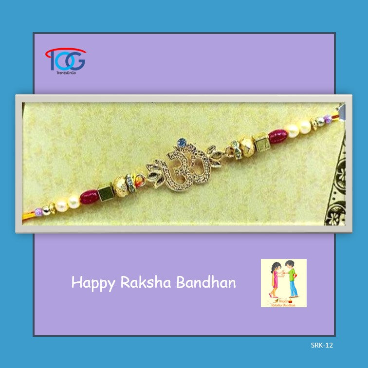 Rakhi Bracelet in Ethnic Design-Ohm