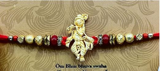 Rakhi Bracelet in Ethnic Design-Krishna