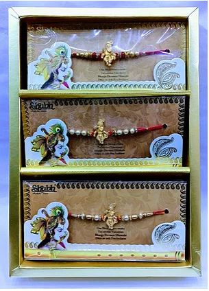 Rakhi Bracelet in Ethnic Design-Krishna