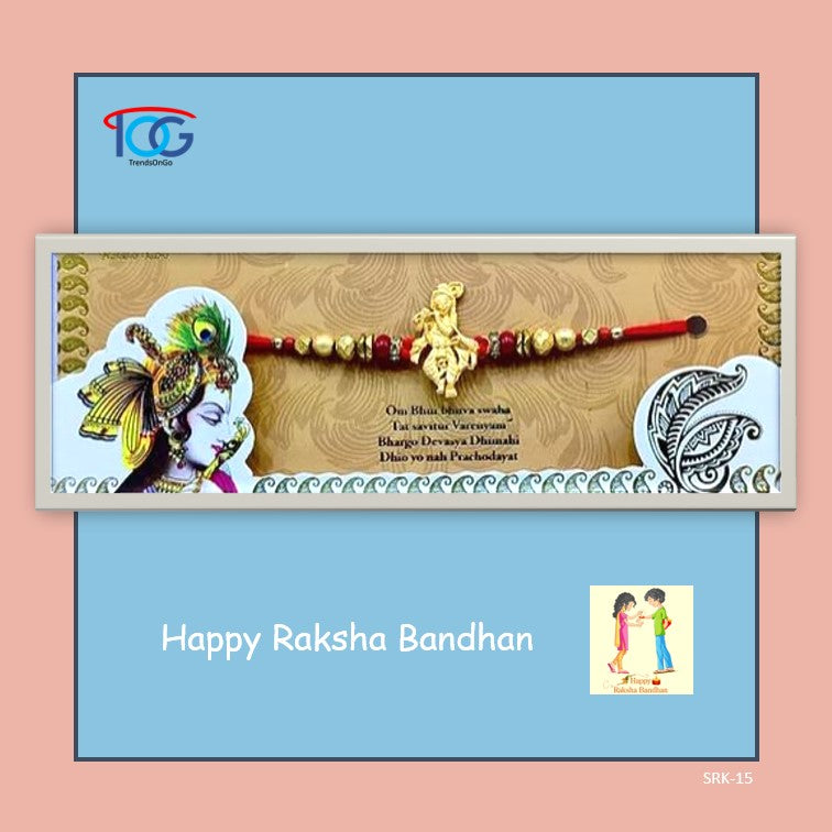 Rakhi Bracelet in Ethnic Design-Krishna