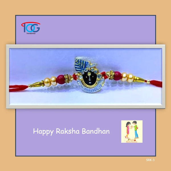 Rakhi Bracelet in Ethnic Design-Krishna