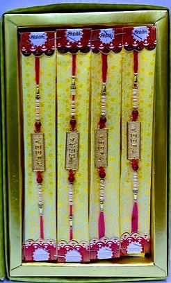 Rakhi Bracelet in Ethnic Design-Veera