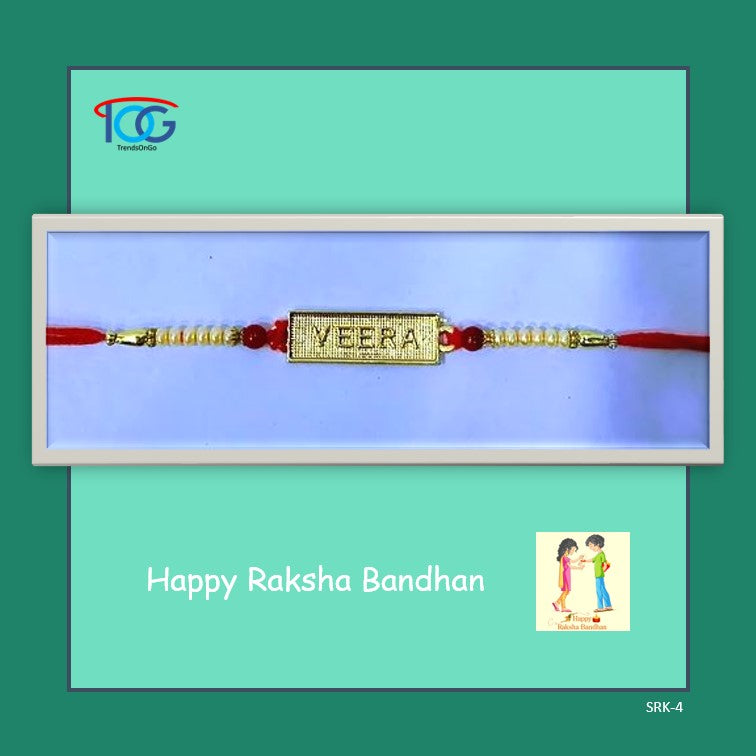 Rakhi Bracelet in Ethnic Design-Veera