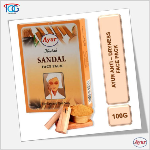 Sandal Face Pack Herbal Ayur 100g