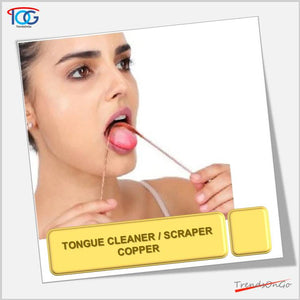 Tongue Cleaner Scraper - Copper