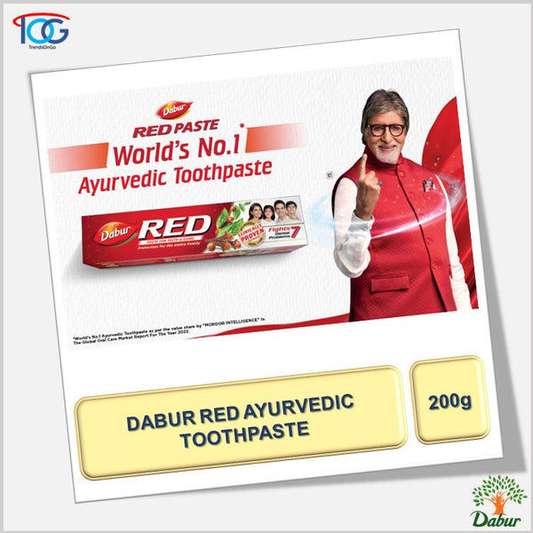 Dabur Red Ayurvedic Toothpaste 200g