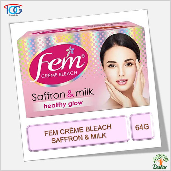 FEM Saffron & Milk Cream Bleach 64G