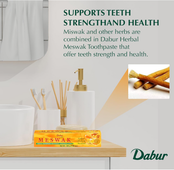 Dabur Meswak Herbal Toothpaste 200g