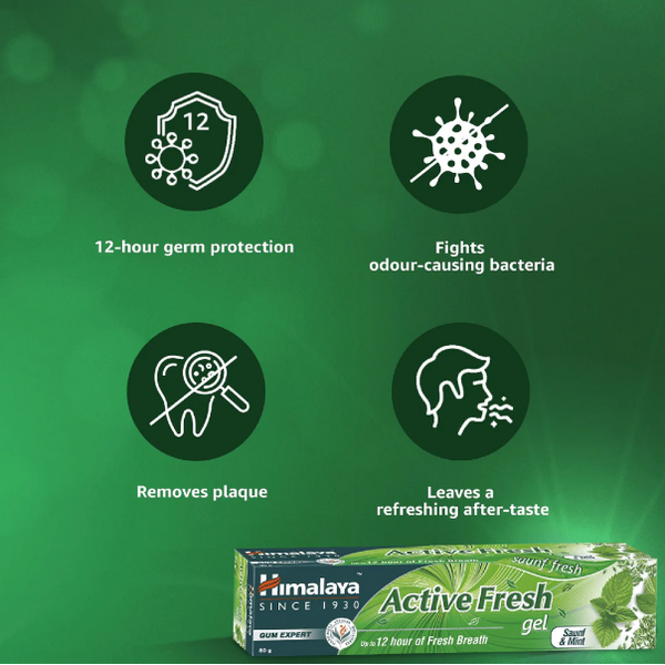 Active Fresh Gel Toothpaste - Himalaya 80g