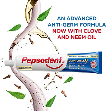 Pepsodent Germicheck Toothpaste 200g